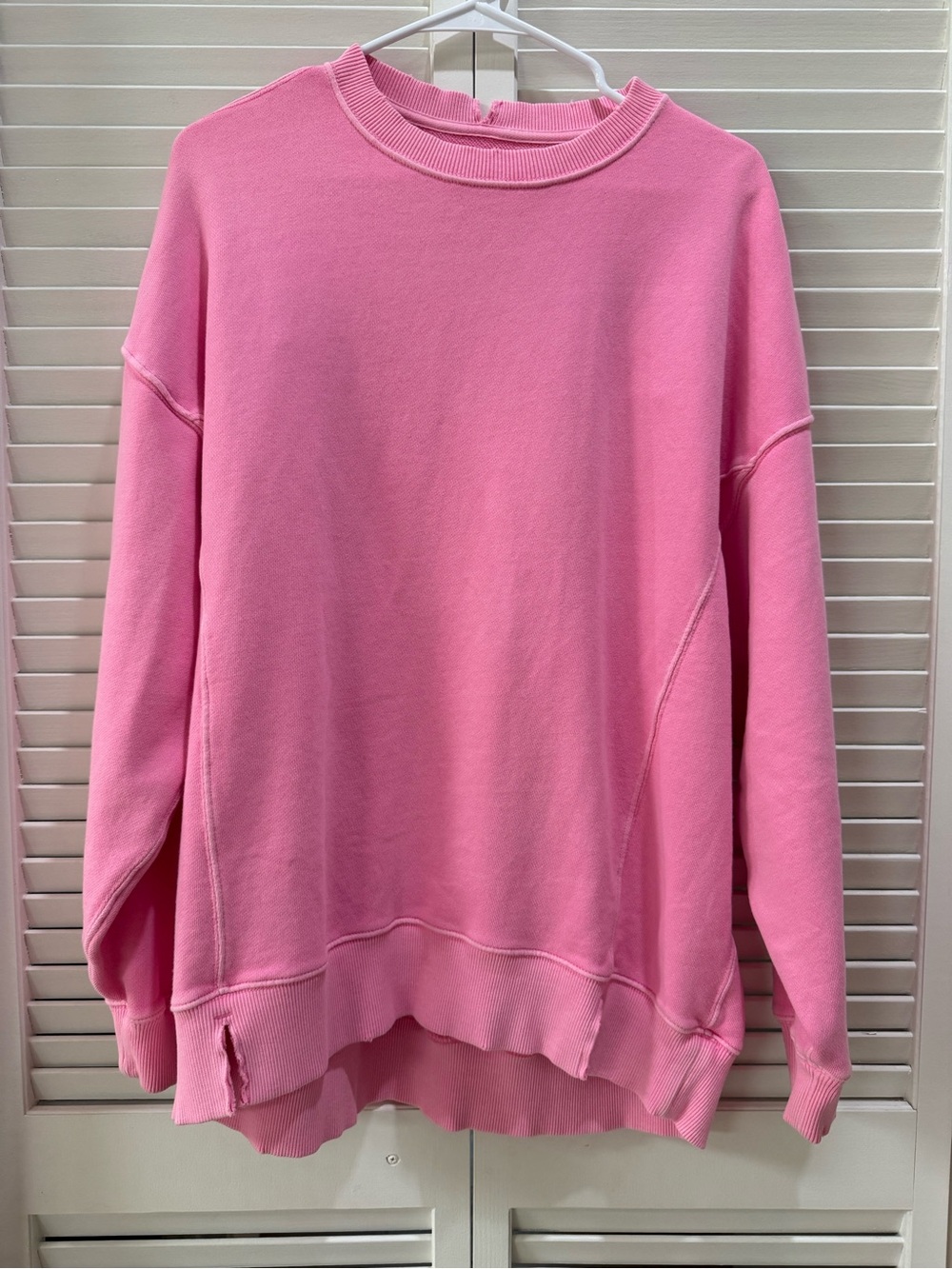 aerie Pink Crewneck Sweatshirt